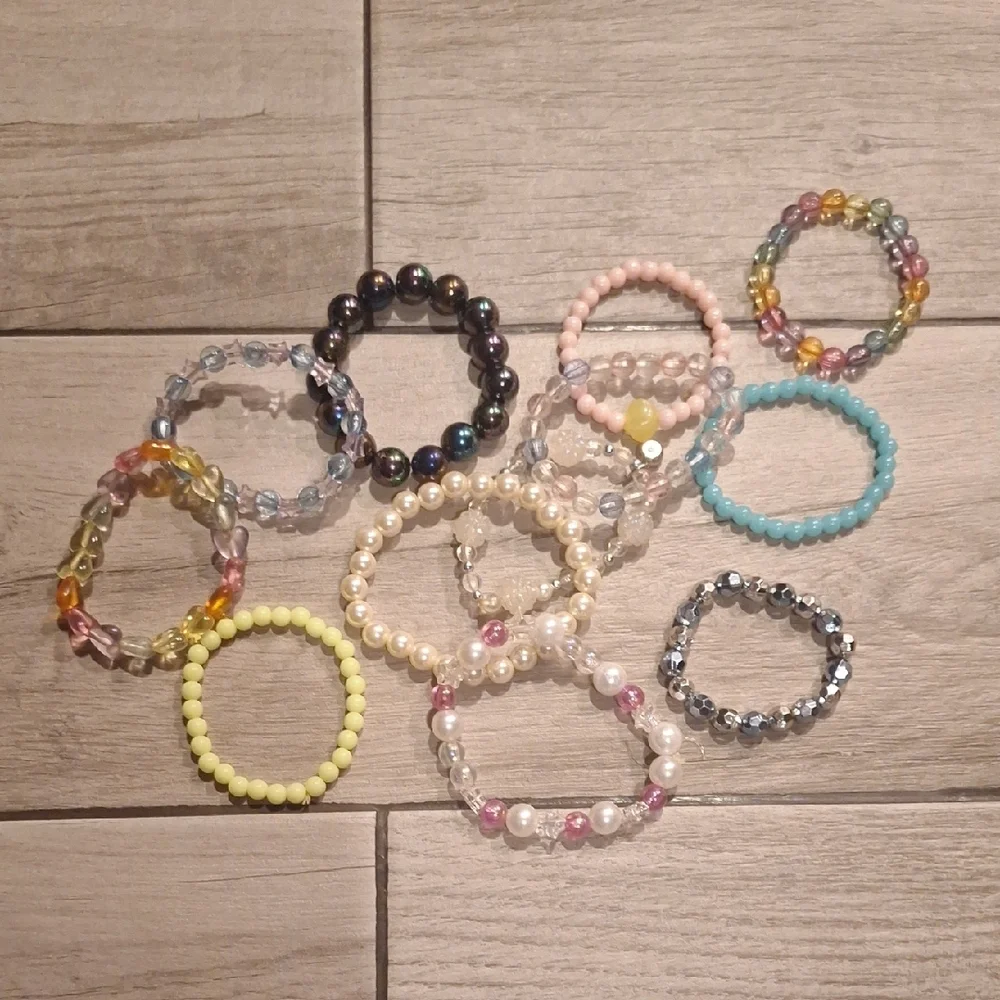 🍦Colorful Kids Beaded Bracelet Set🐯